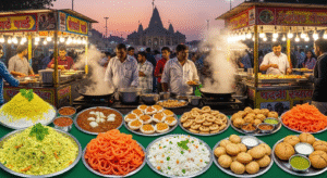Famous street food in Ujjain