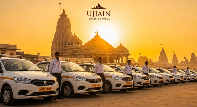 Ujjain temple and travel scene